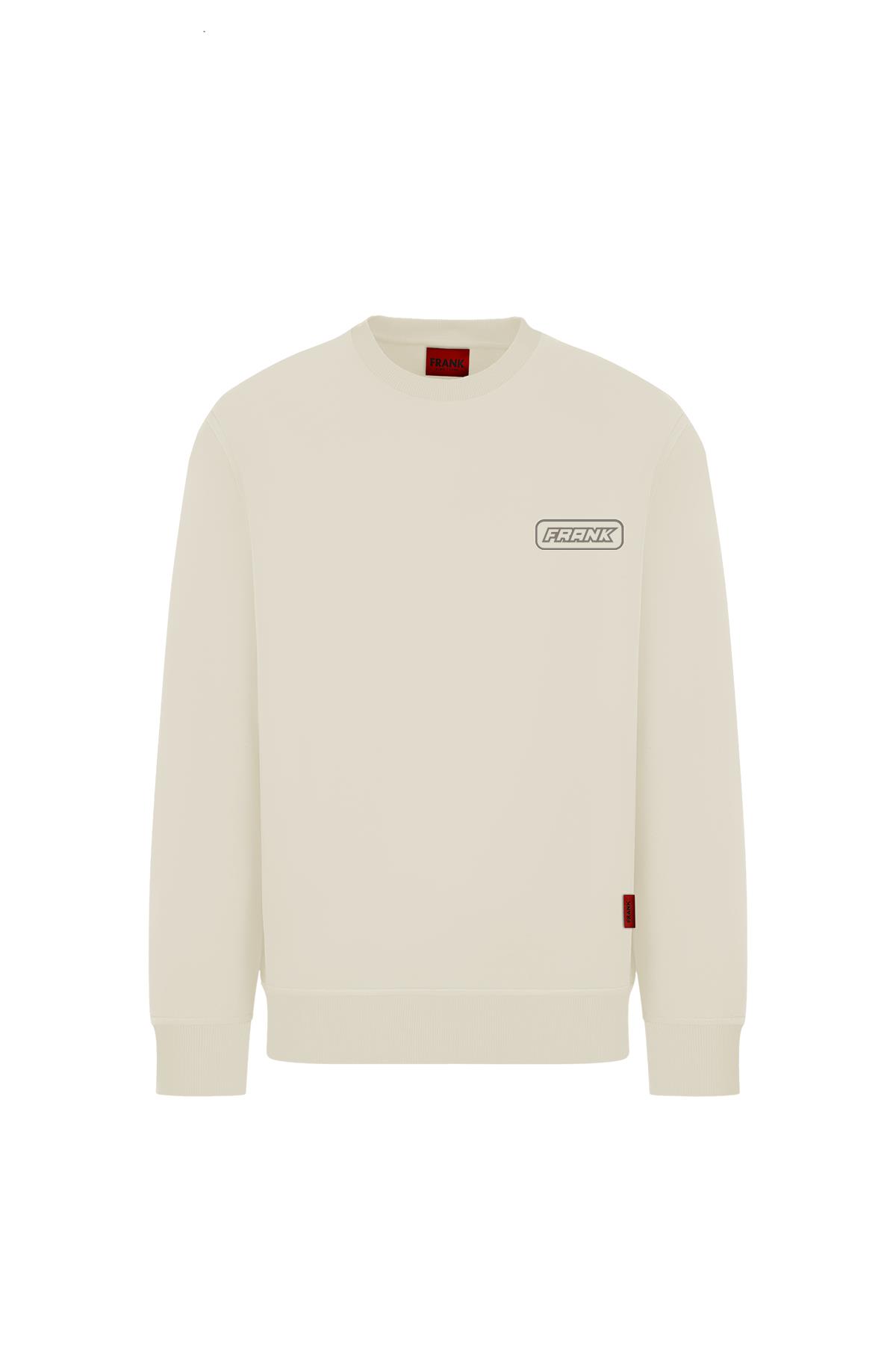 JOHN FRANK ICON SWEATSHIRT KREM