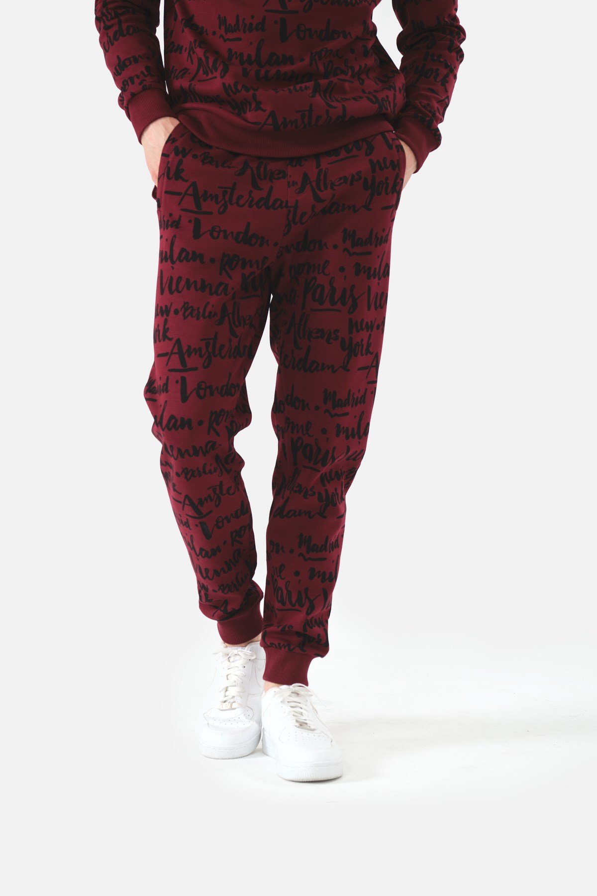 JOHN FRANK IDENTITY JOGGING BORDO