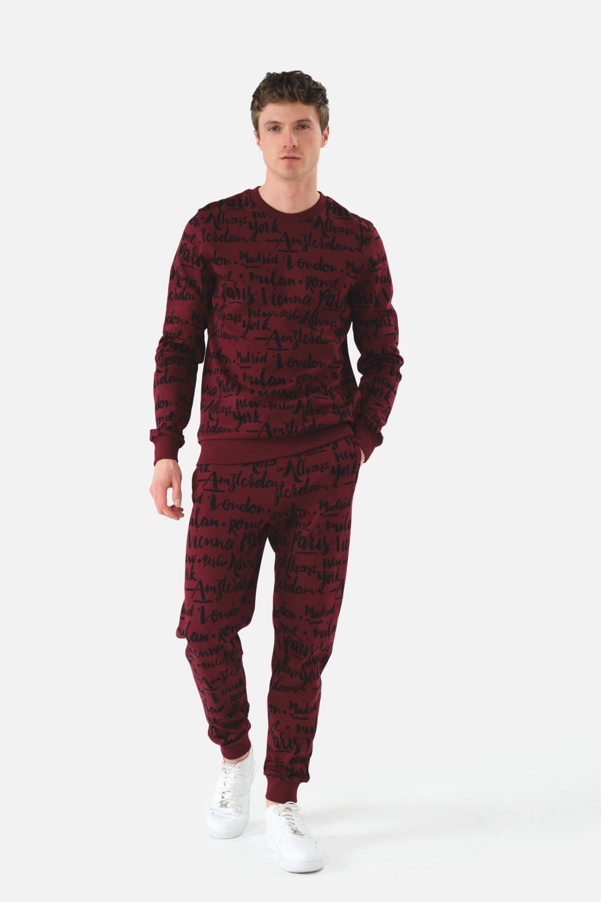 JOHN FRANK IDENTITY JOGGING BORDO