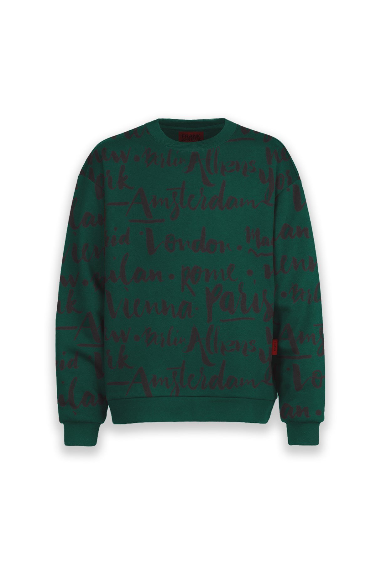JOHN FRANK IDENTITY SWEATSHIRT PETROL