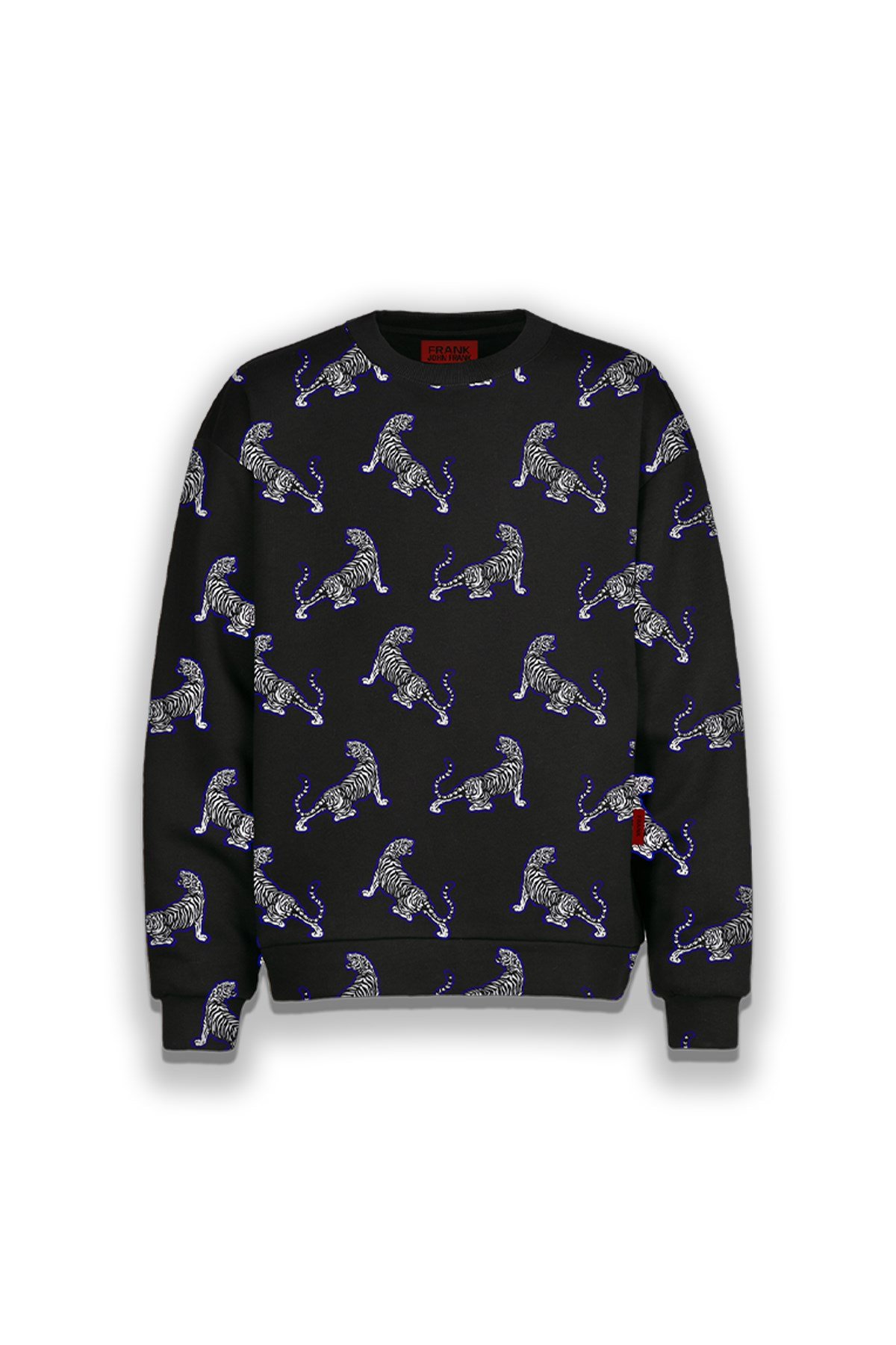 JOHN FRANK IDENTITY SWEATSHIRT SİYAH