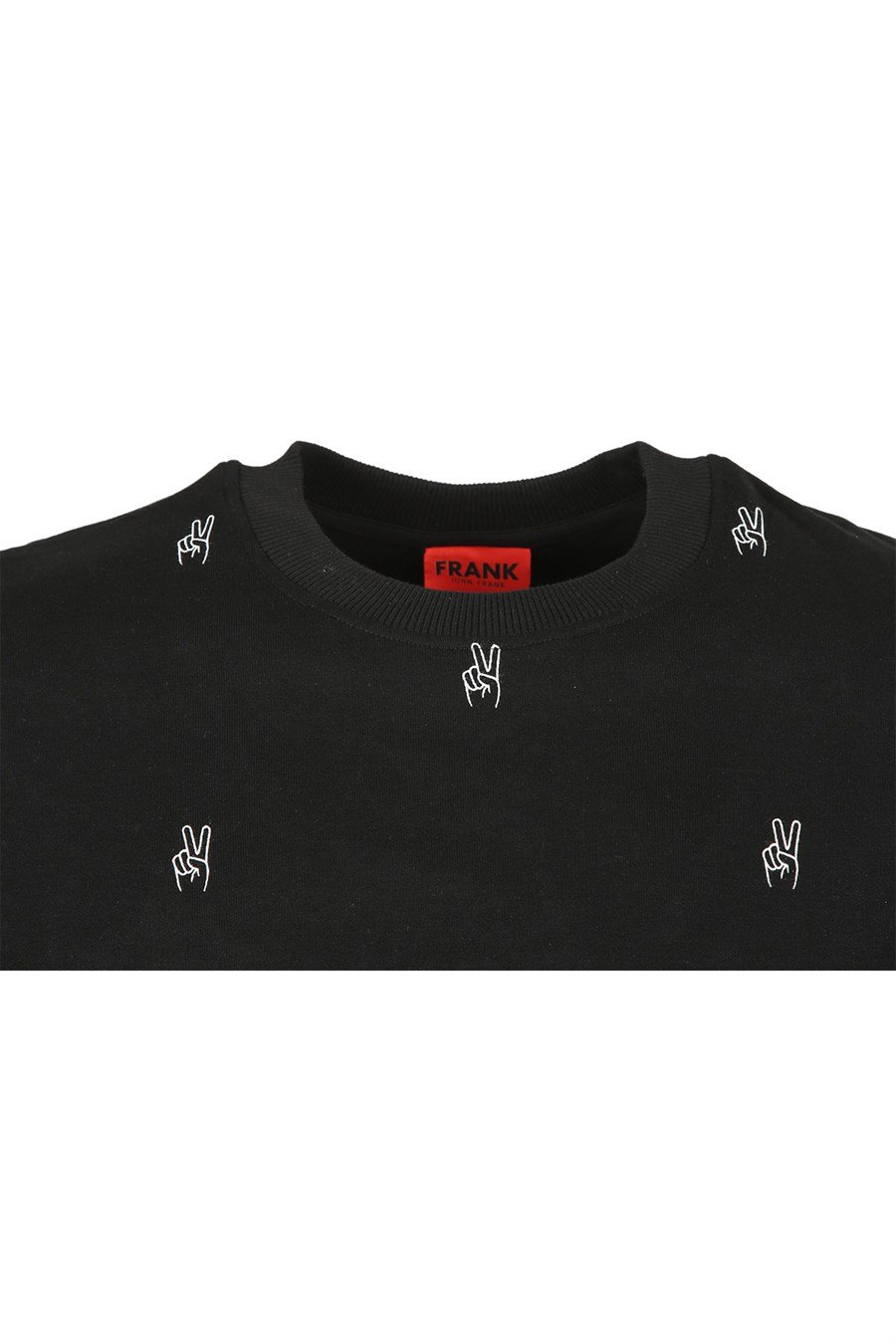 JOHN FRANK IDENTITY SWEATSHIRT SİYAH