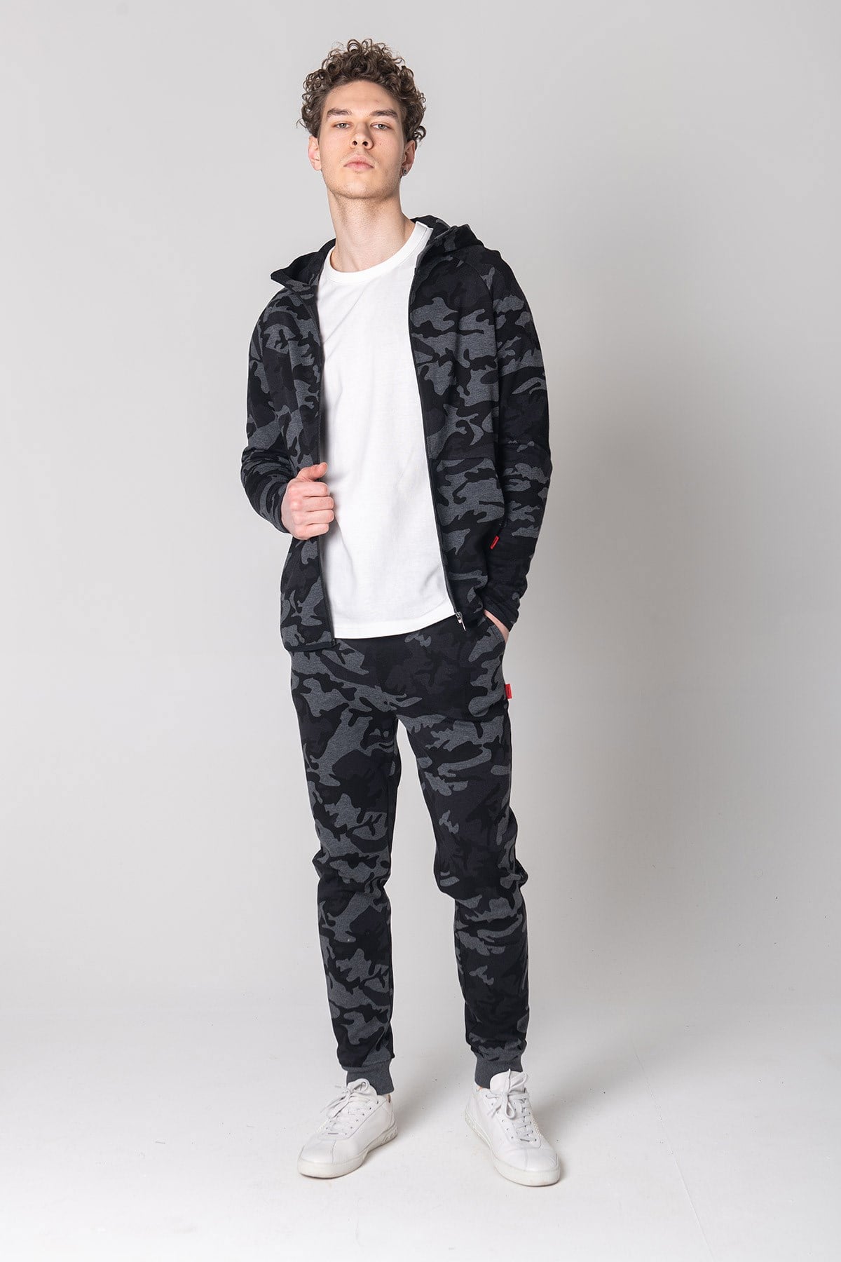 JOHN FRANK IDENTITY SWEATSHIRT SİYAH
