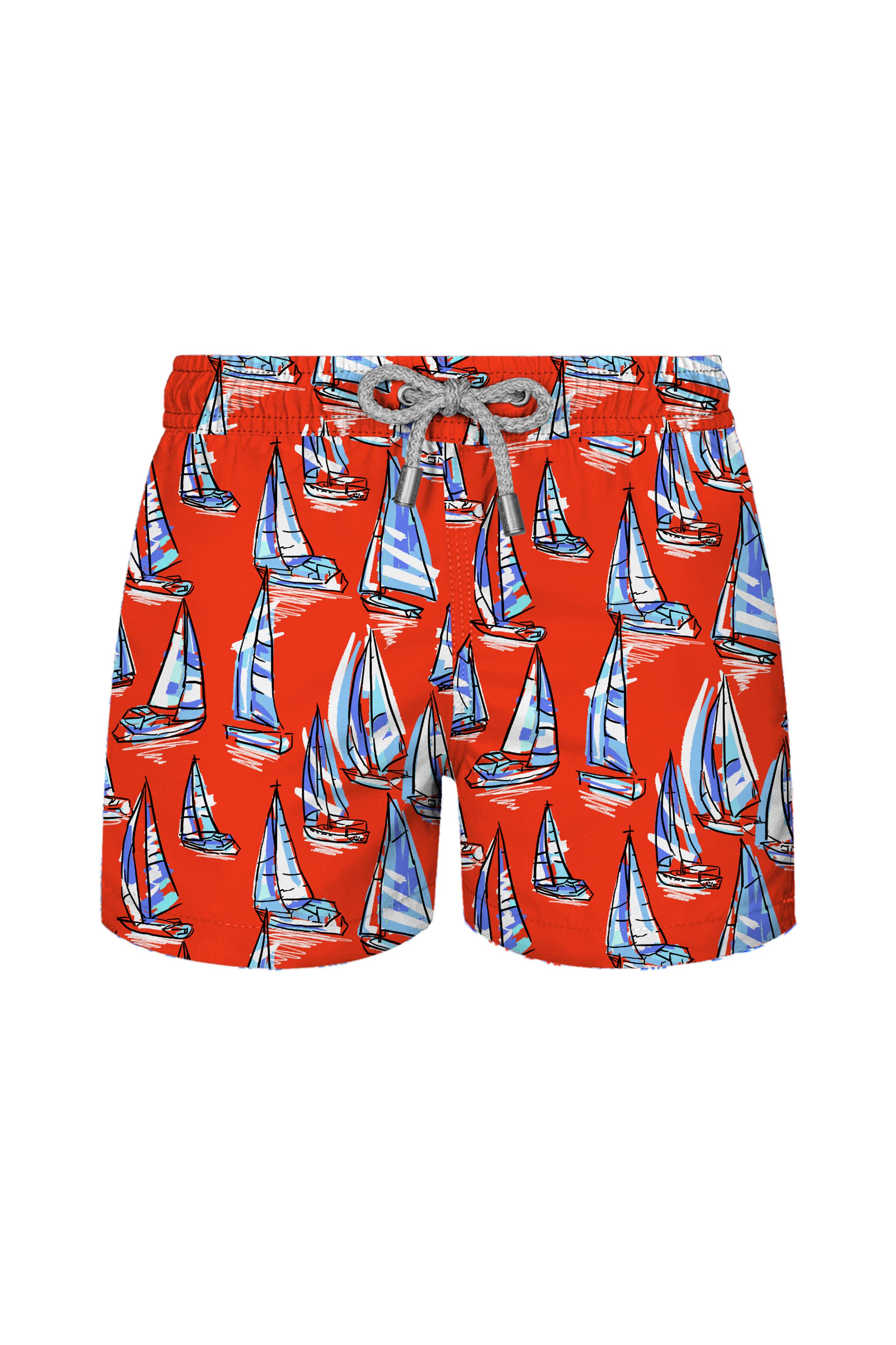 JOHN FRANK KİDS ALL OVER MAYO ŞORT KIRMIZI