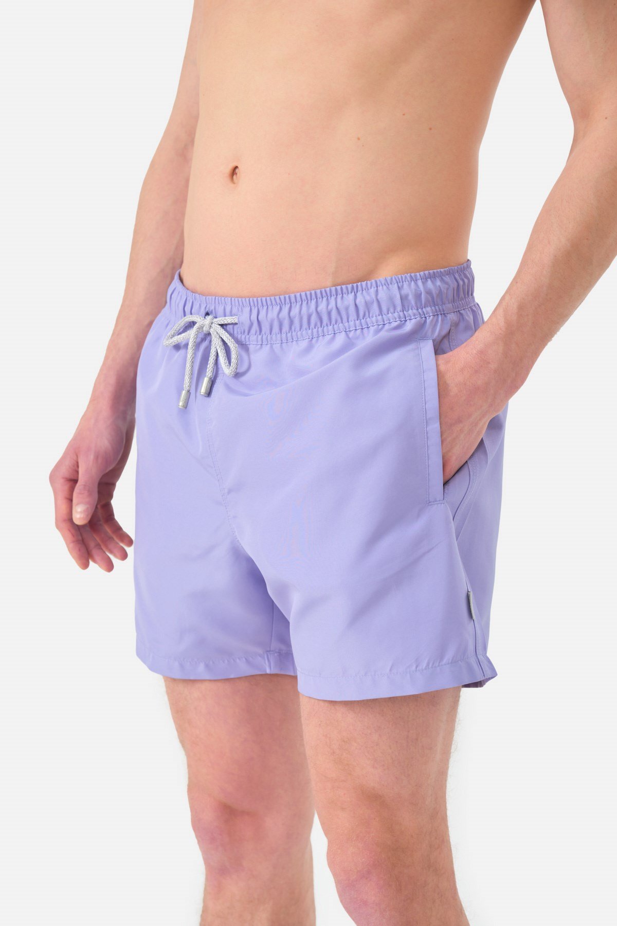 JOHN FRANK DÜZ MAYO ŞORT LİLA