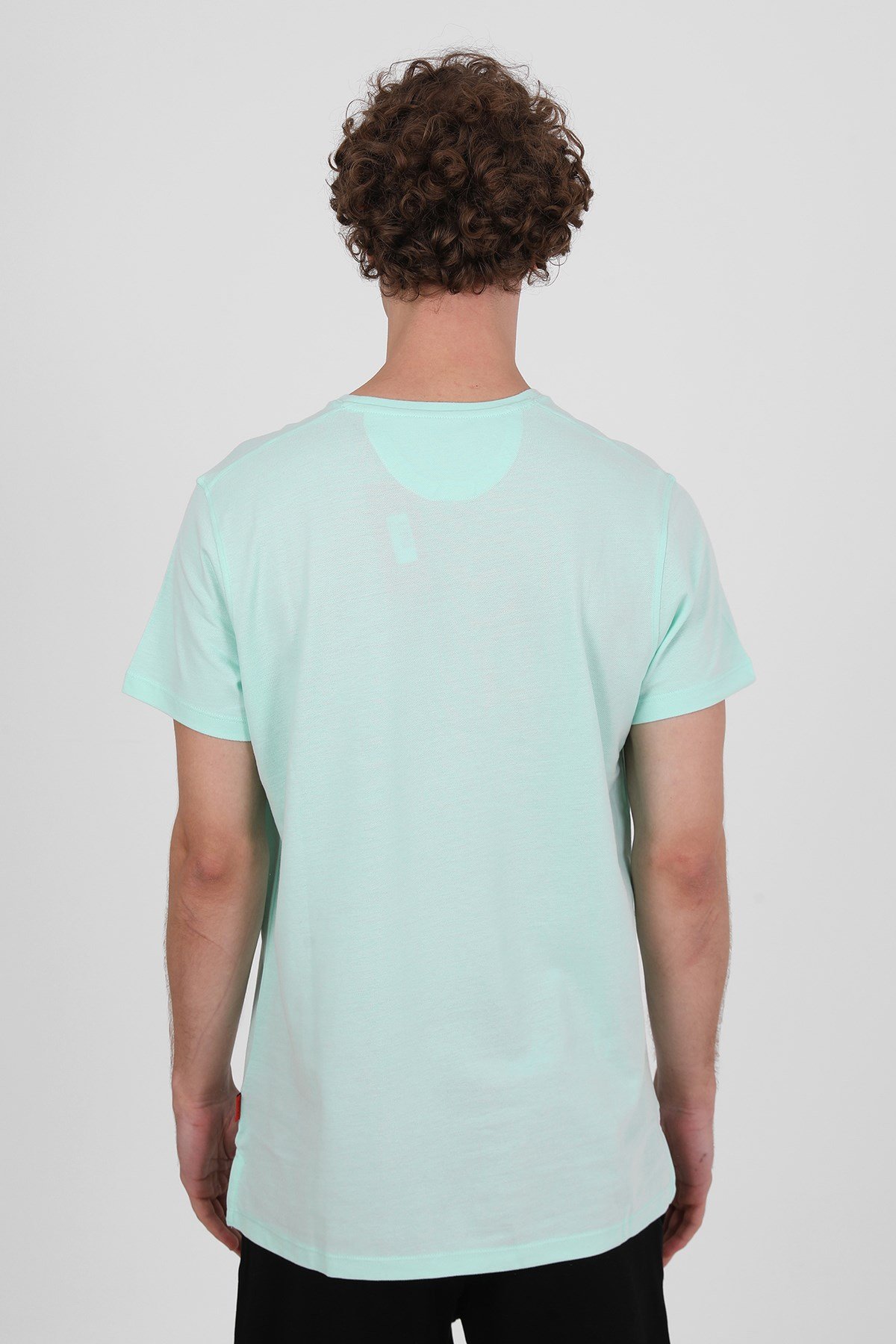 JOHN FRANK BASIC T-SHIRT PİKE MİNT
