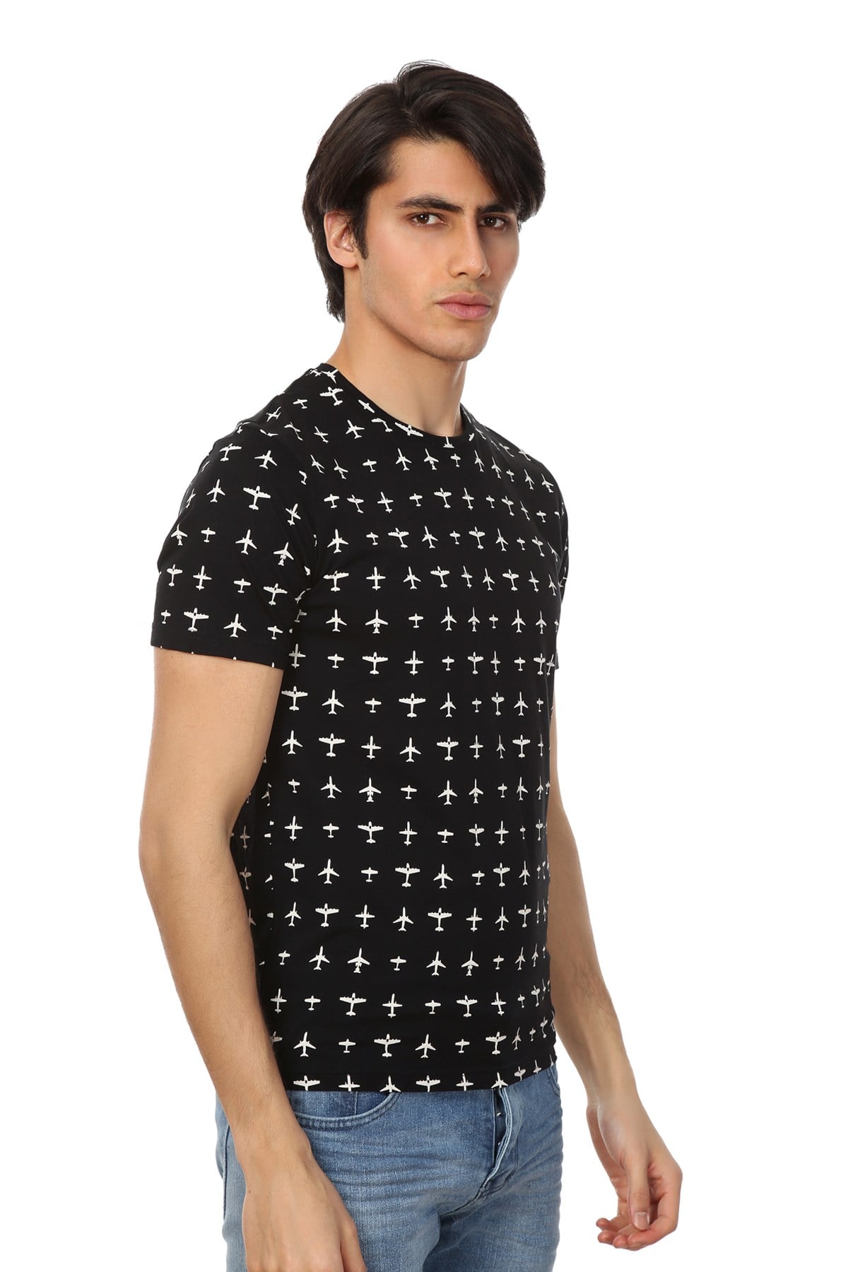 JOHN FRANK MONOCHROME T-SHIRT MULTICOLOR