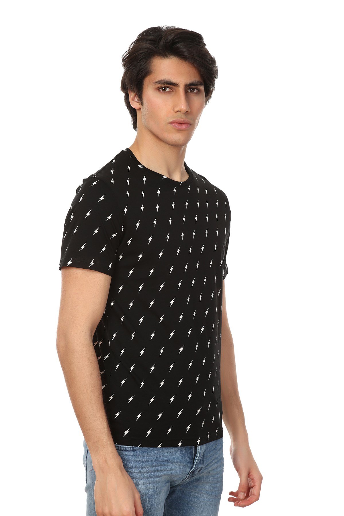 JOHN FRANK MONOCHROME T-SHIRT MULTICOLOR