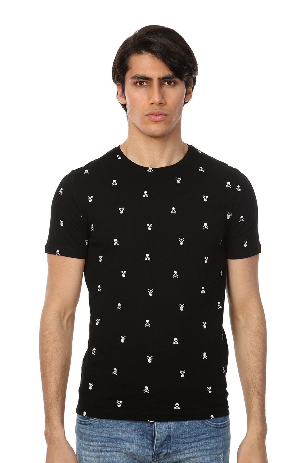 JOHN FRANK MONOCHROME T-SHIRT MULTICOLOR