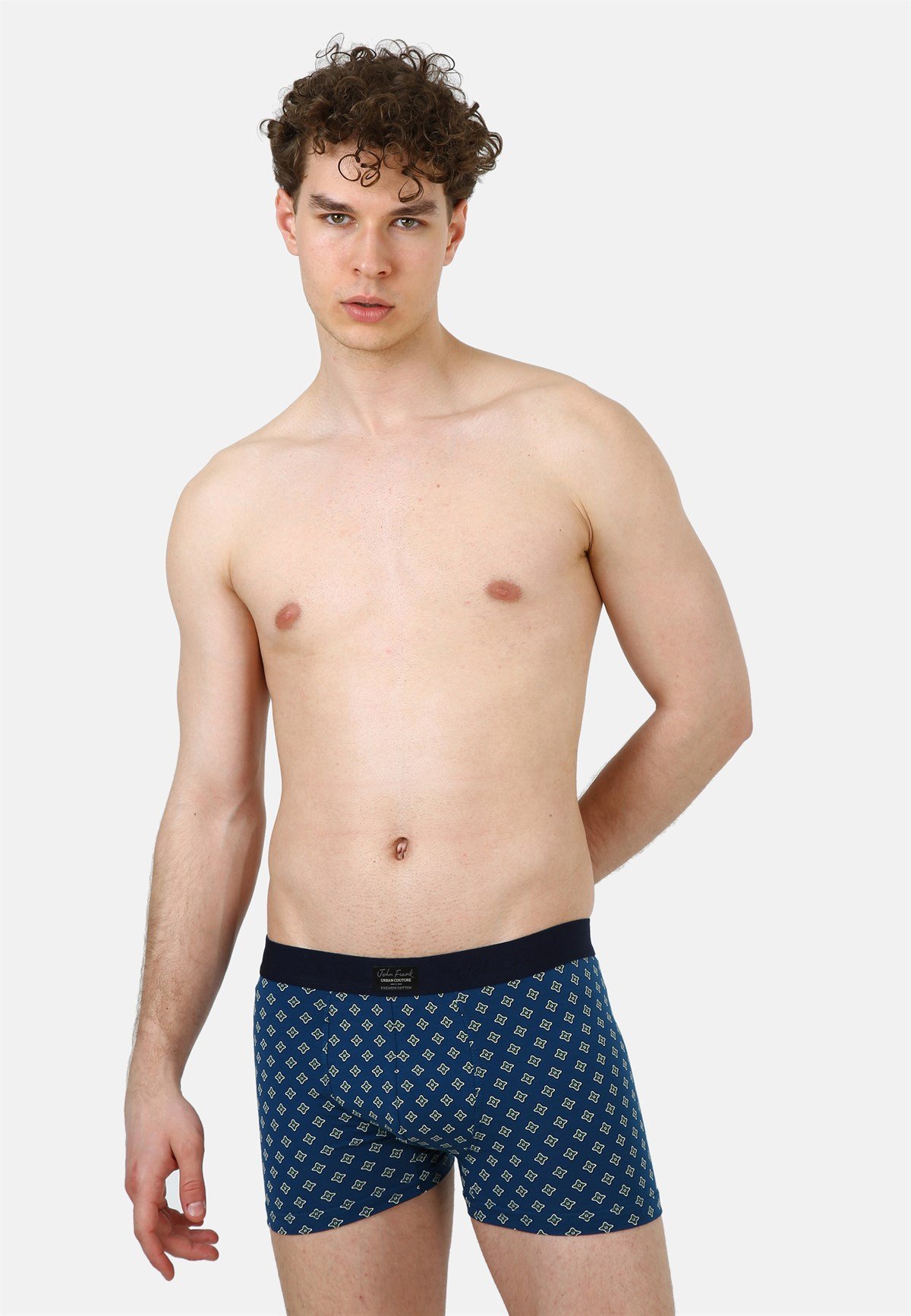 JOHN FRANK URBAN COUTURE BOXER LACİVERT