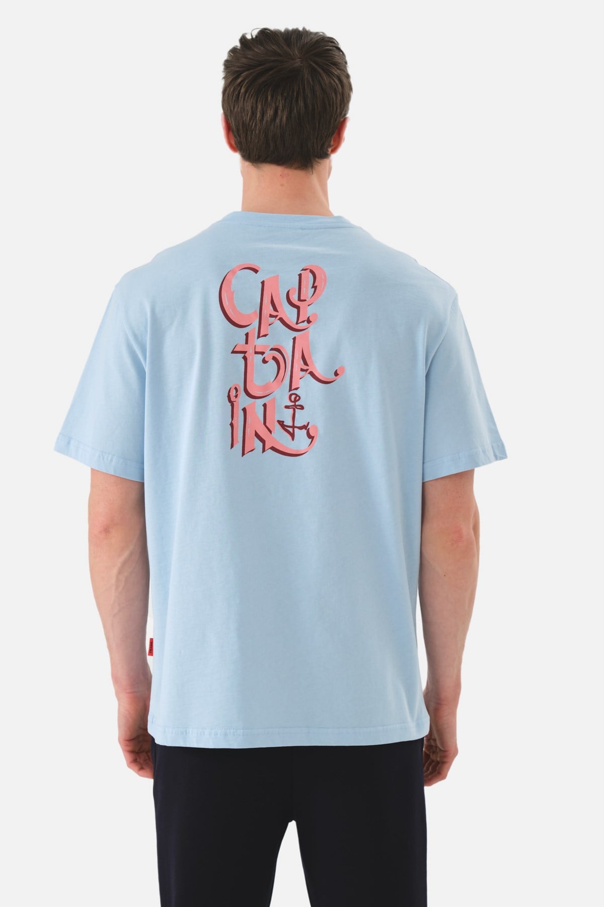 JOHN FRANK OVERSIZE T-SHIRT AÇIK MAVİ