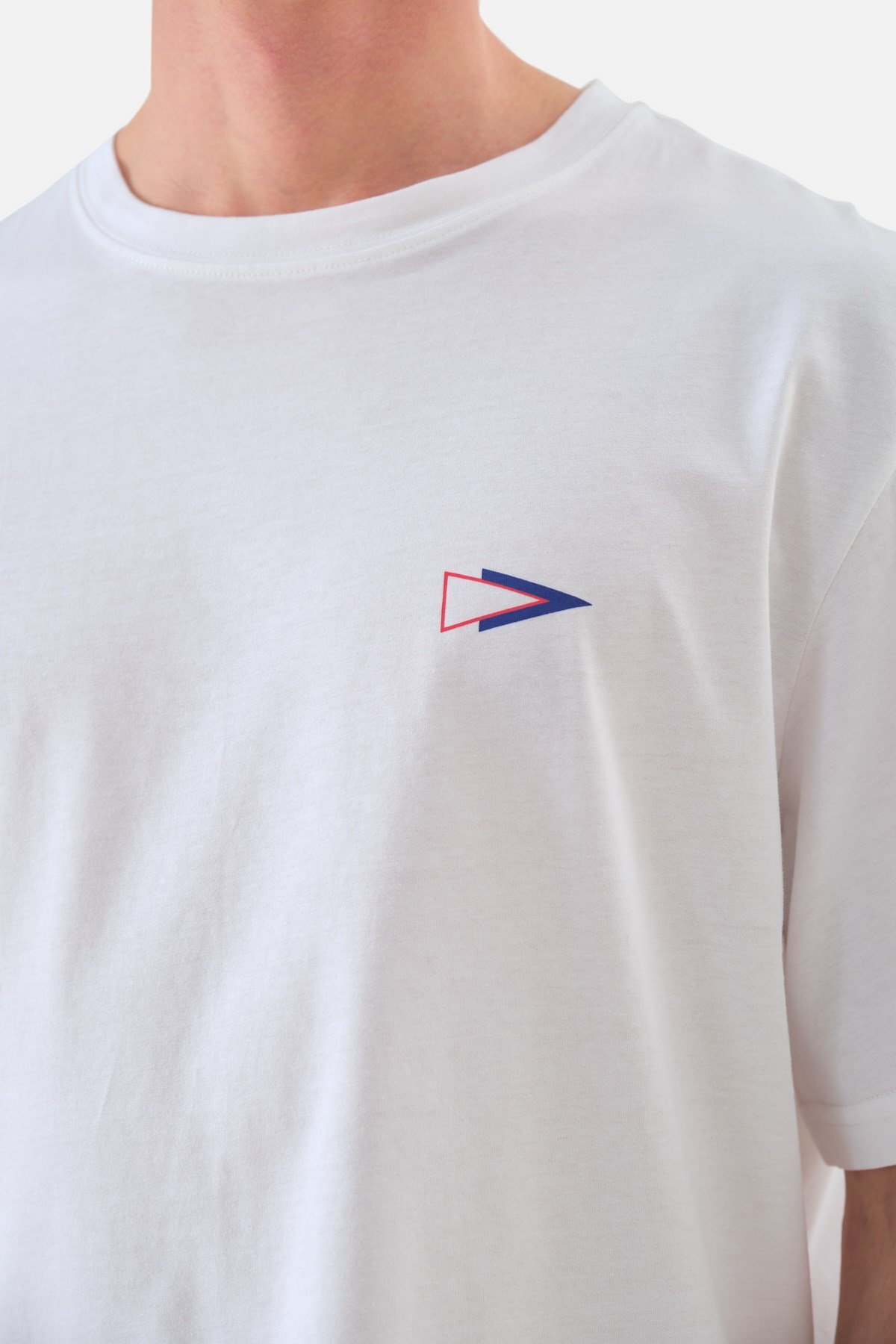 JOHN FRANK OVERSIZE T-SHIRT BEYAZ