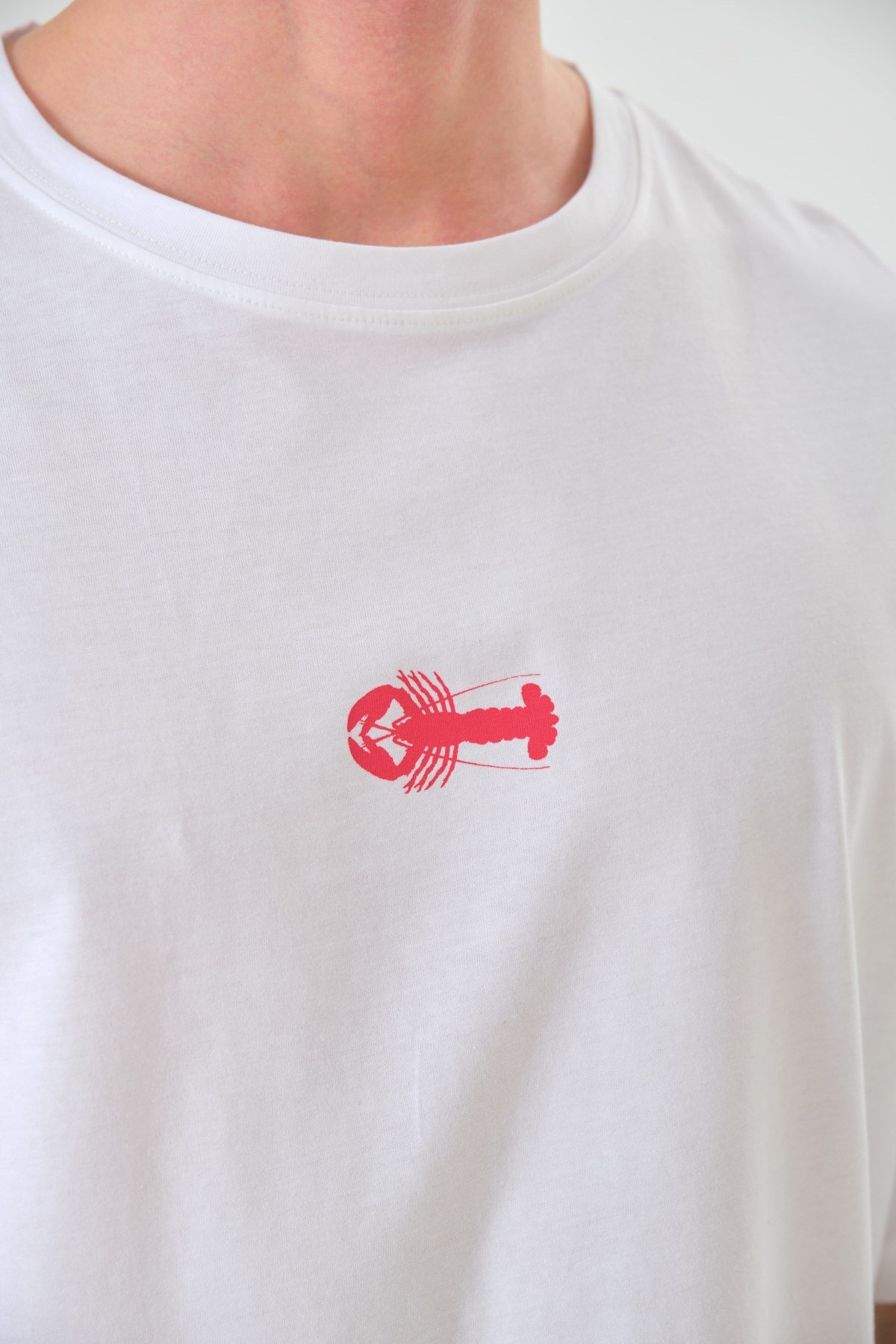 JOHN FRANK OVERSIZE T-SHIRT BEYAZ