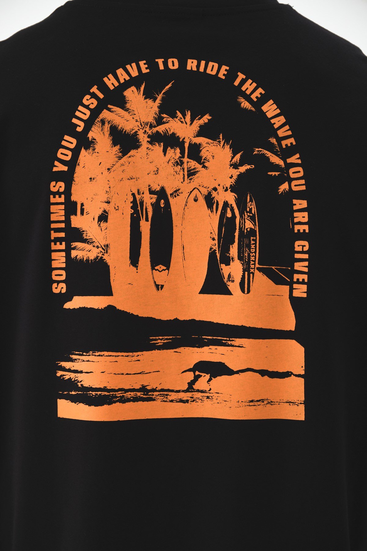 JOHN FRANK OVERSIZE T-SHIRT SİYAH