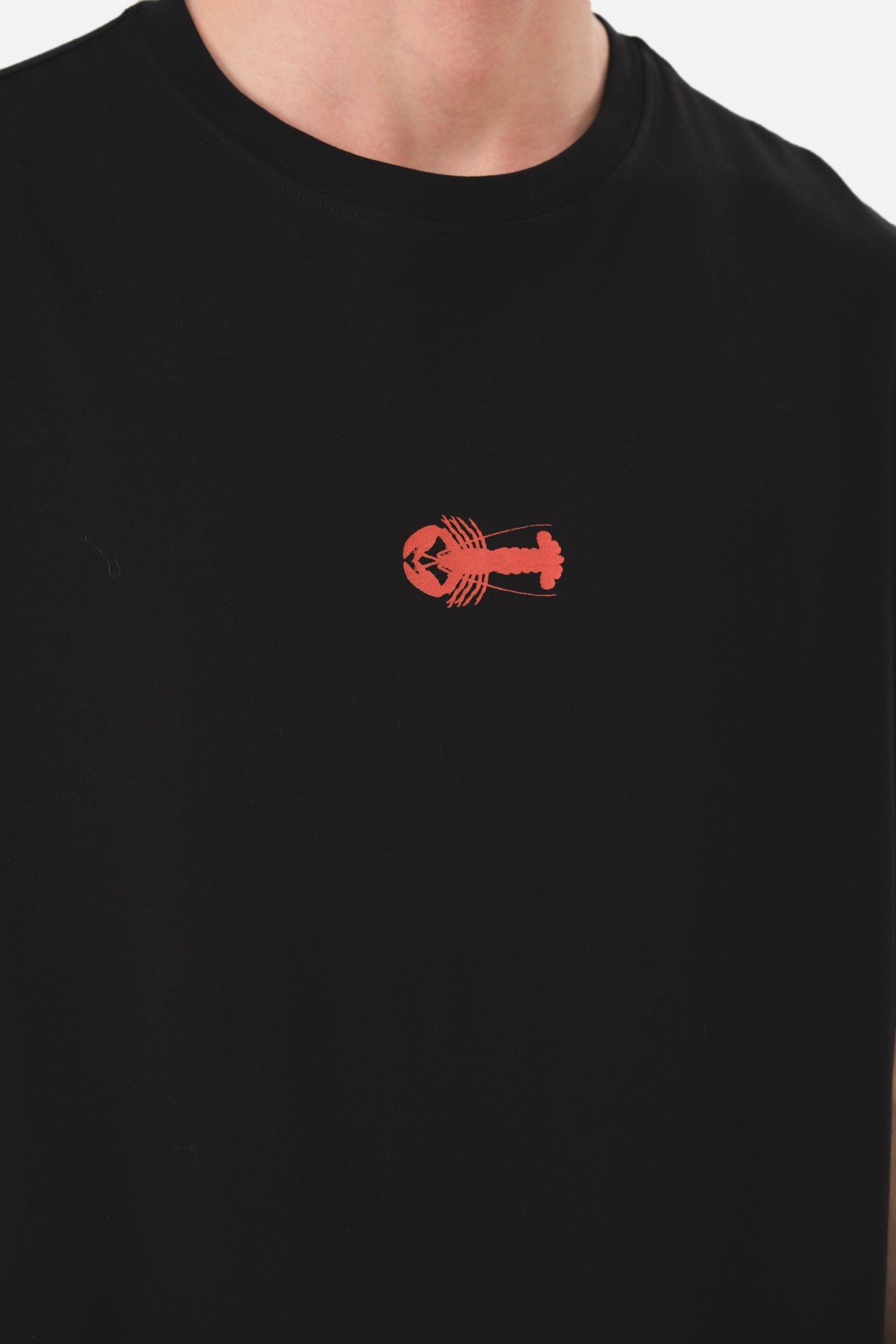 JOHN FRANK OVERSIZE T-SHIRT SİYAH