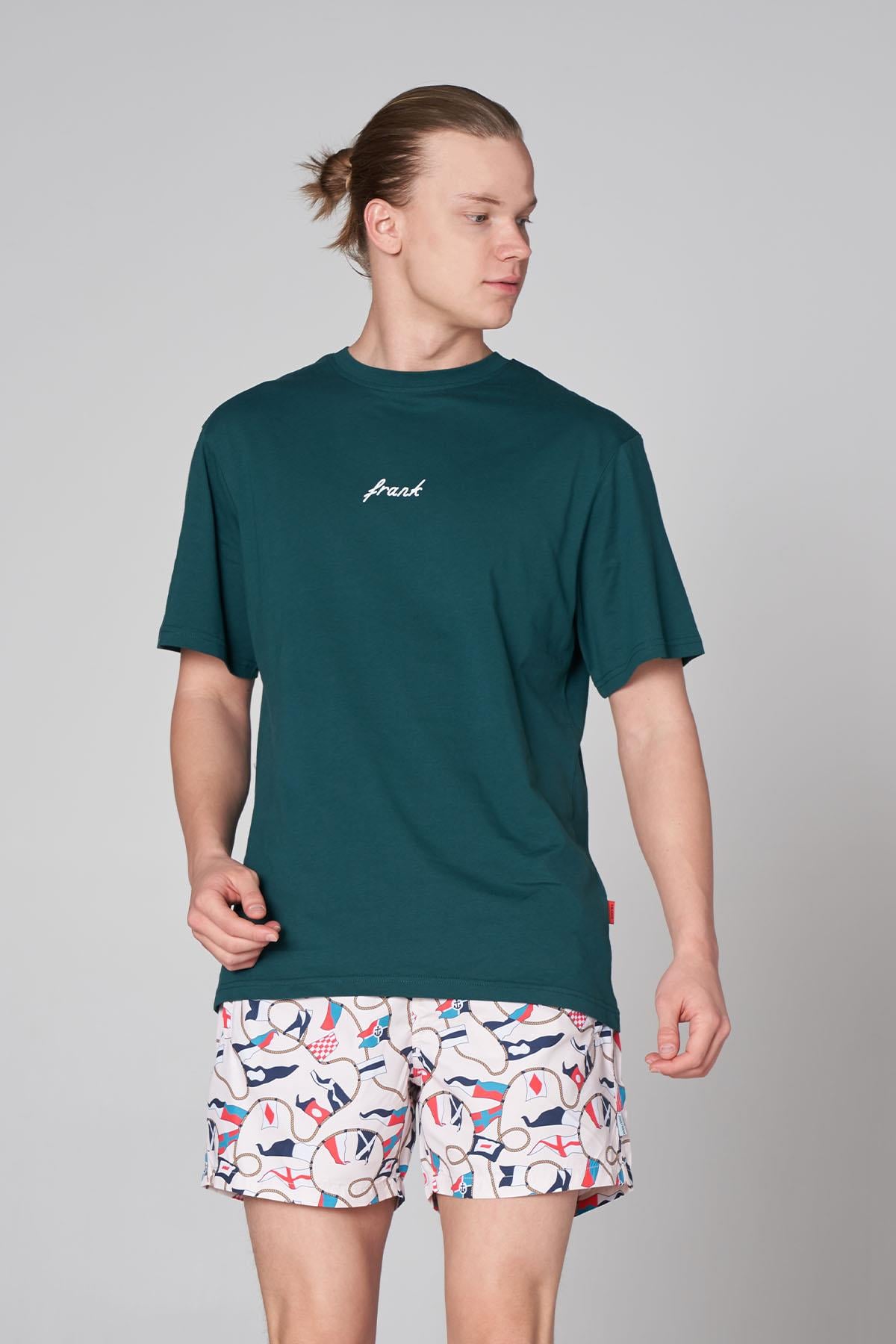 JOHN FRANK OVERSIZE T-SHIRT YEŞİL