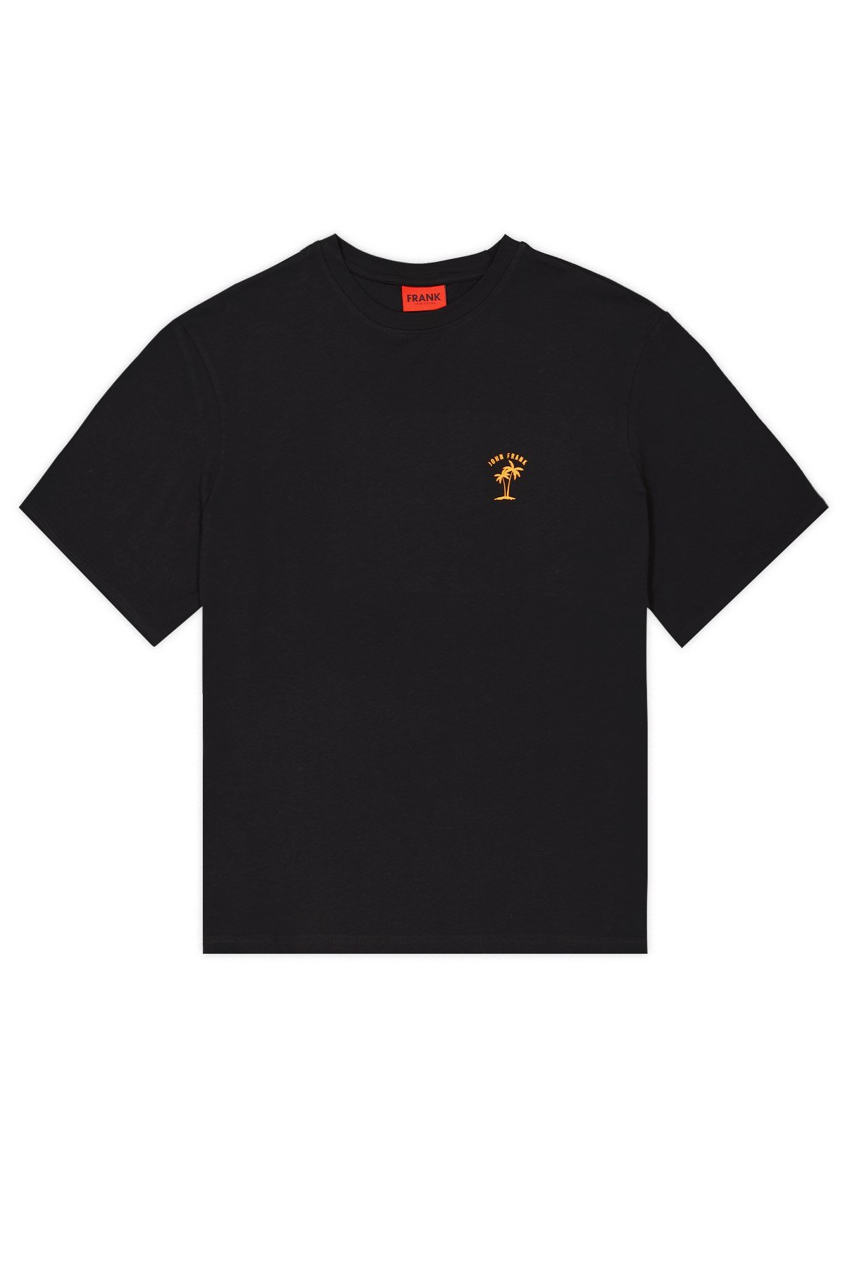 JOHN FRANK OVERSIZE T-SHIRT SİYAH