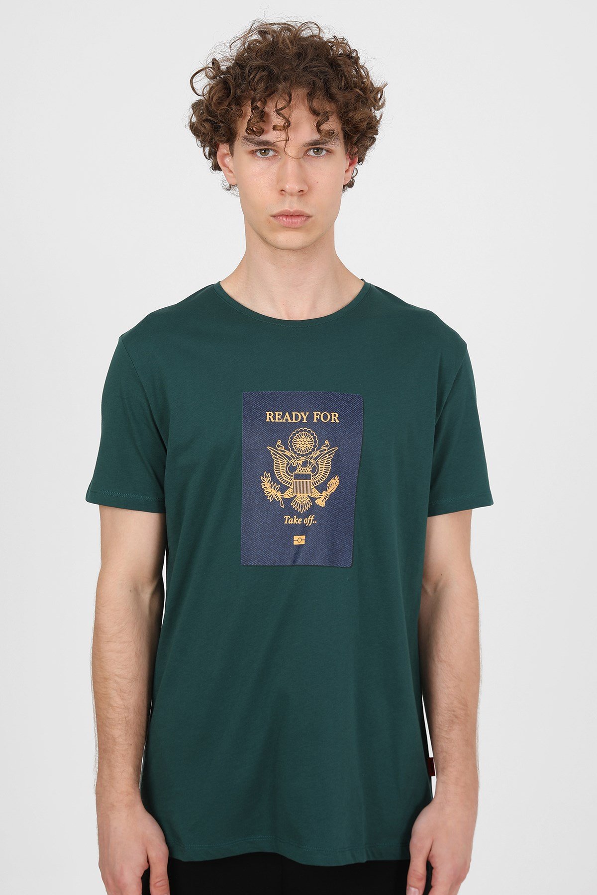 JOHN FRANK COOL T-SHIRT PETROL