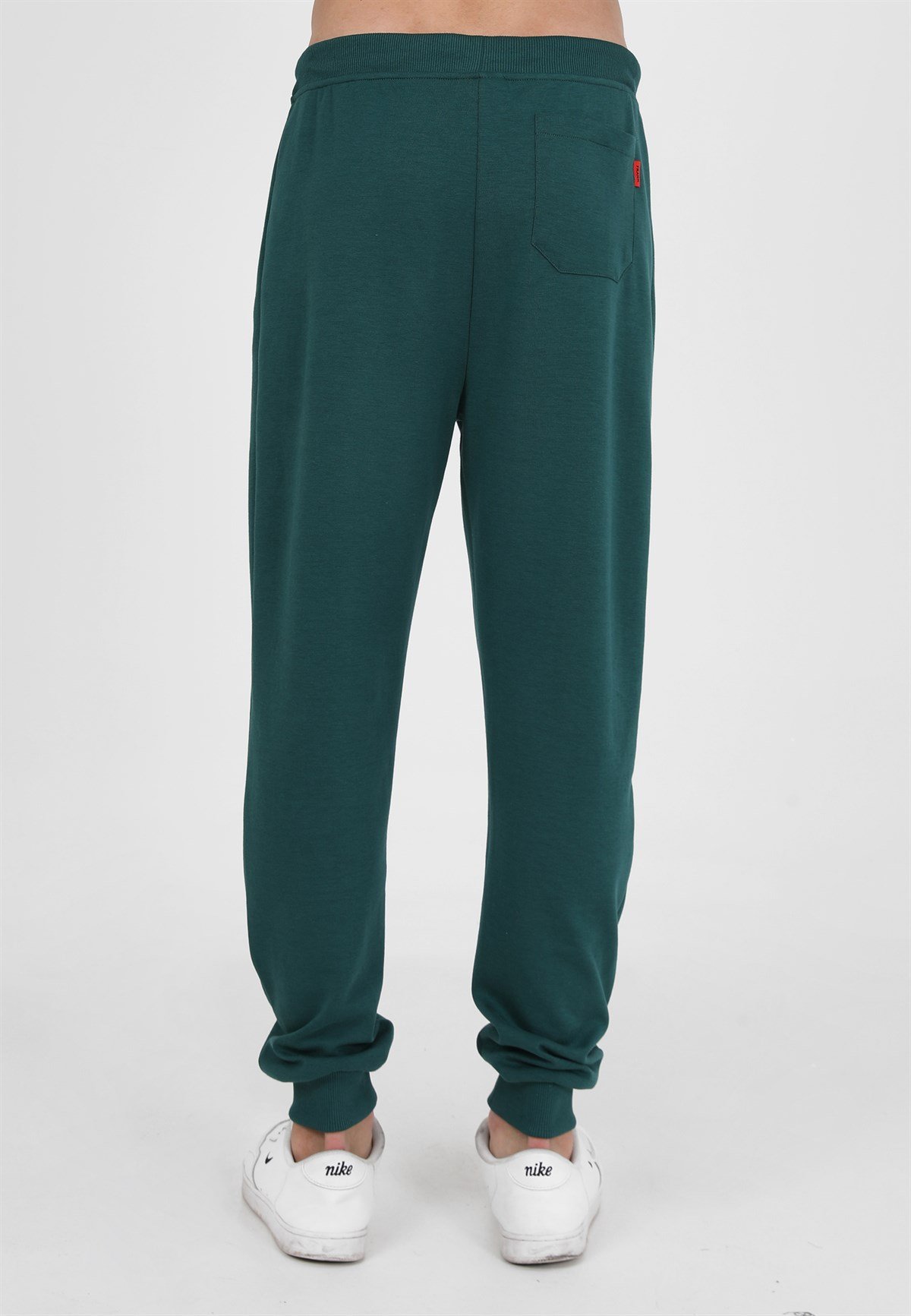 John Frank Petrol Yeşili Basic Jogger Pantolon