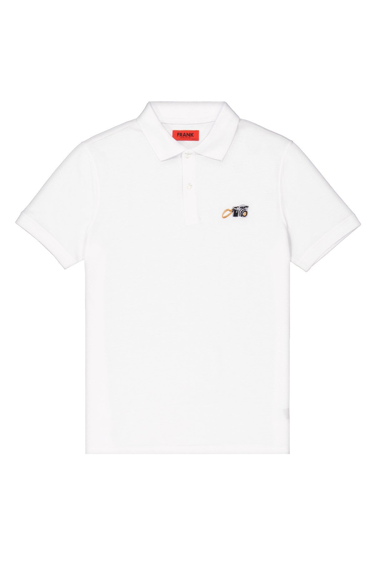 JOHN FRANK IDENTITY POLO T-SHIRT BEYAZ