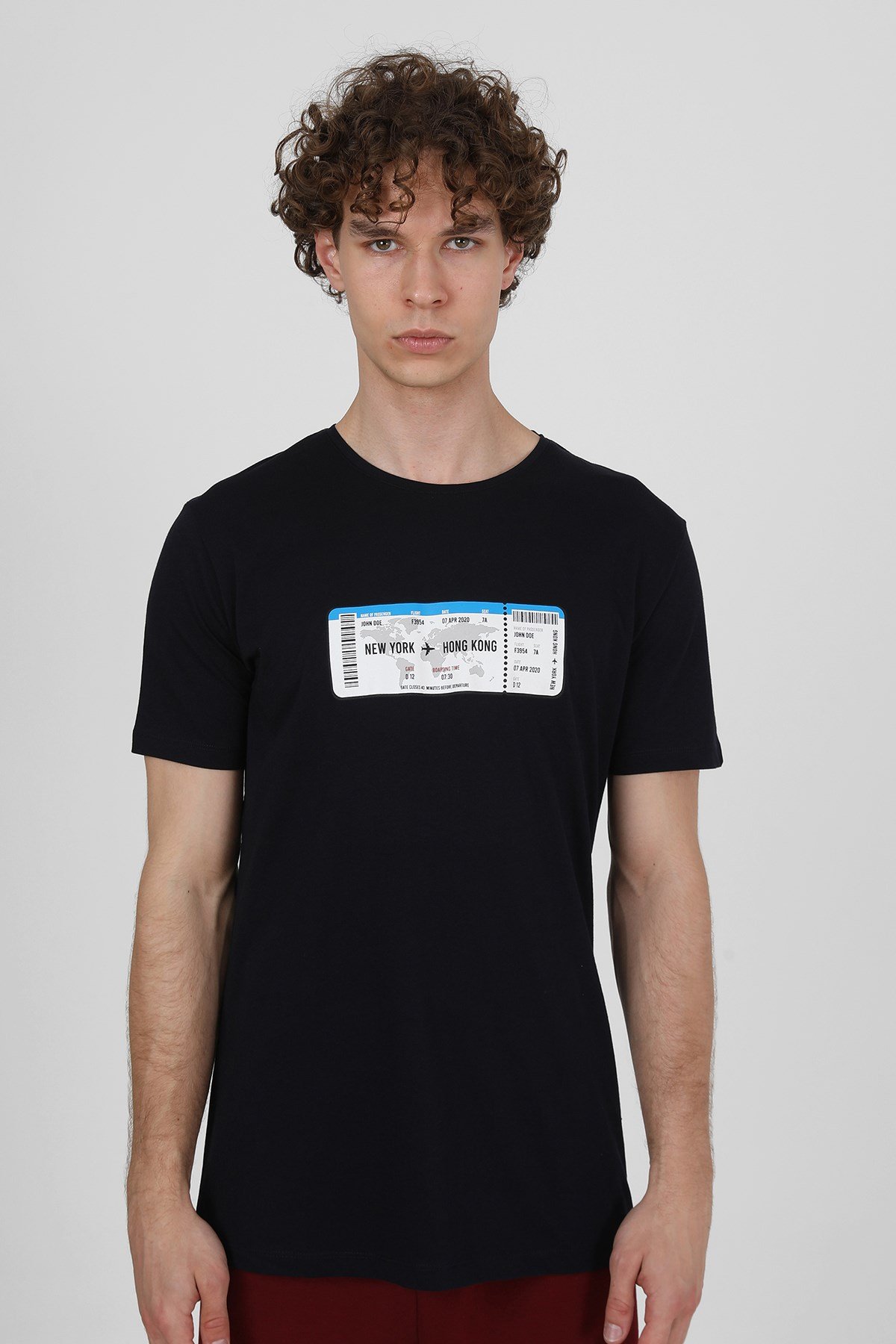 John Frank Plane Ticket Eighty Five T-Shirt