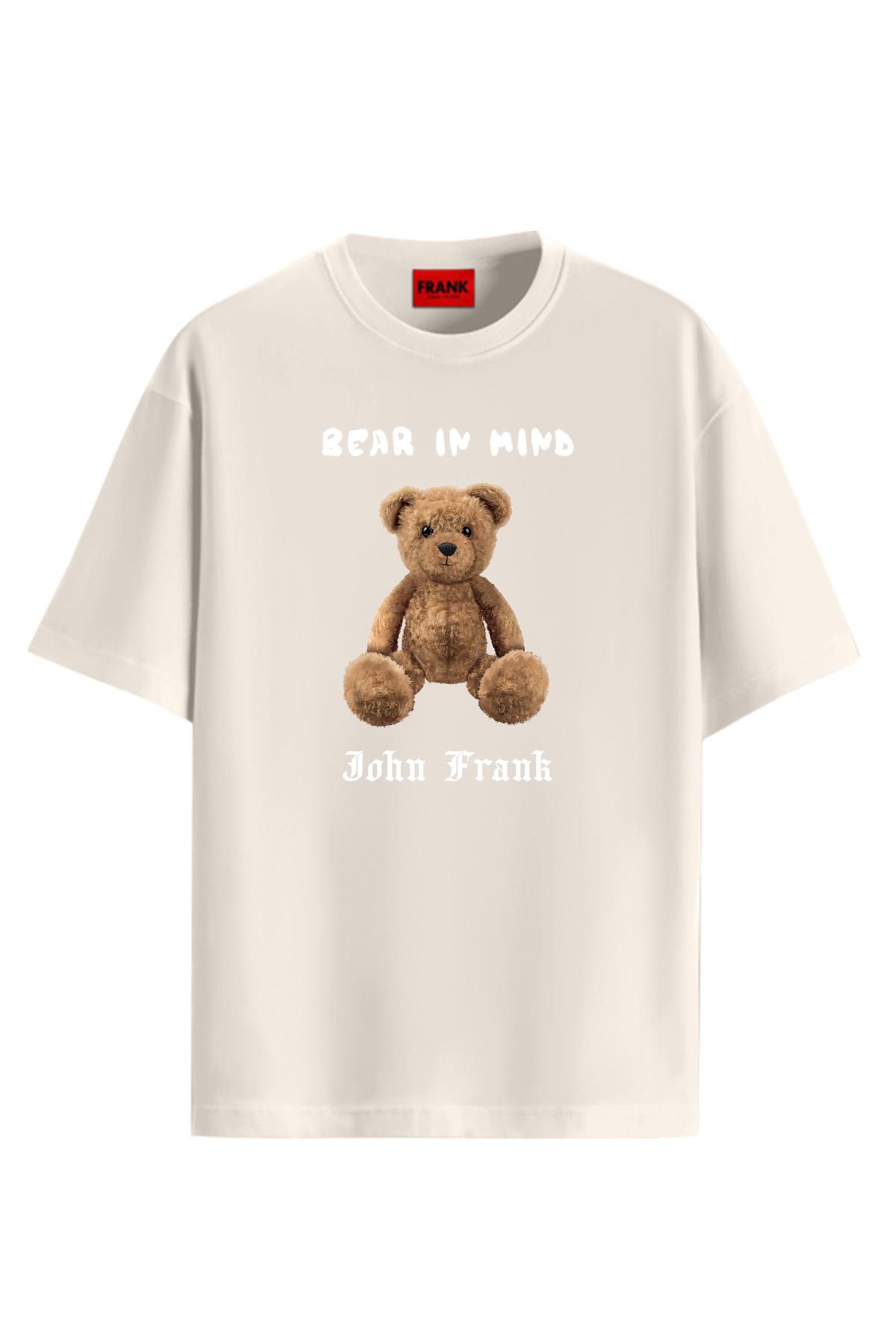 JOHN FRANK PRINTED T-SHIRT BEJ
