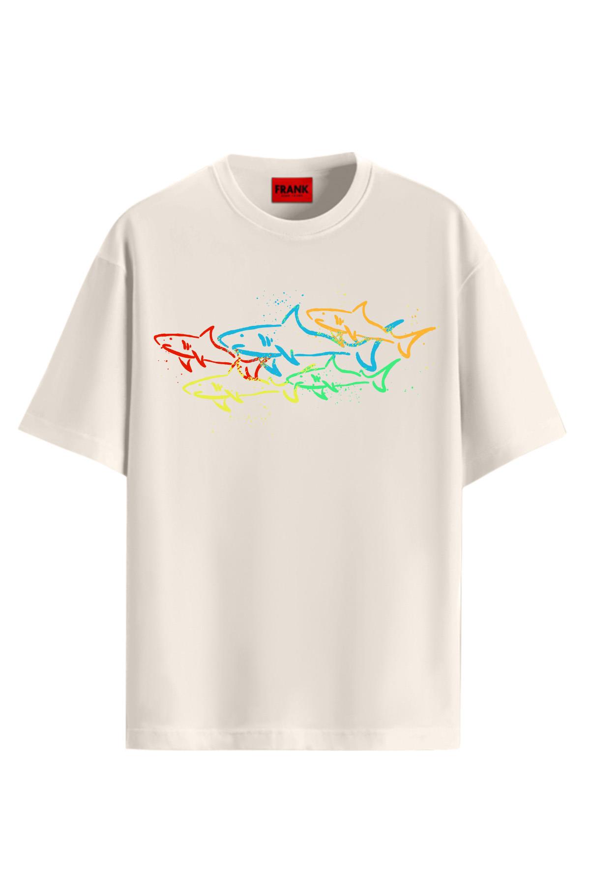 JOHN FRANK PRINTED T-SHIRT BEJ