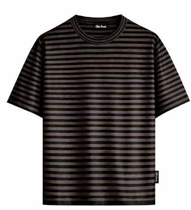 JOHN FRANK RED LINE SELESTIA T-SHIRT SİYAH