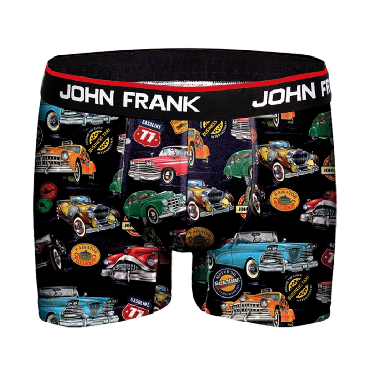 JOHN FRANK DİJİTAL BASKILI BOXER MULTICOLOR