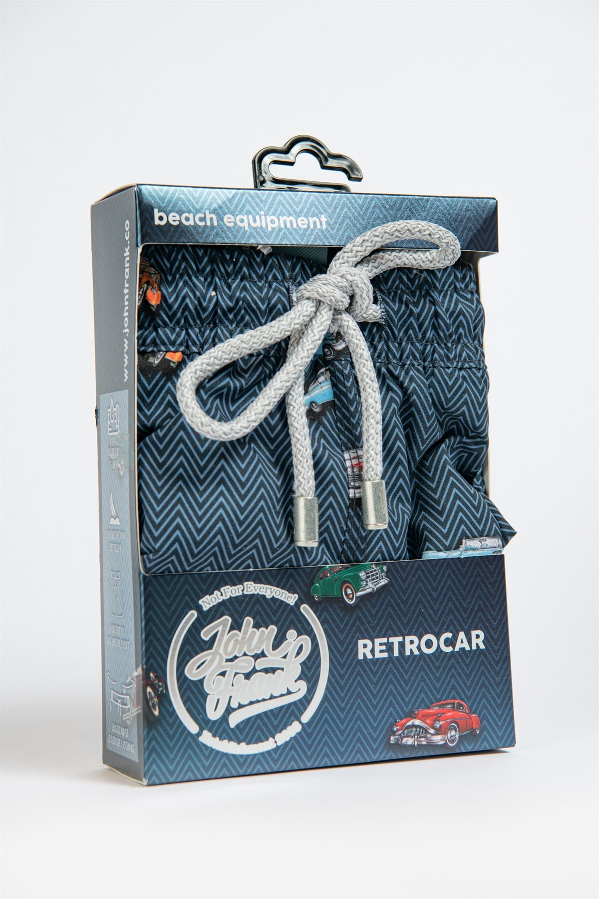 John Frank Retrocar Deniz Şortu