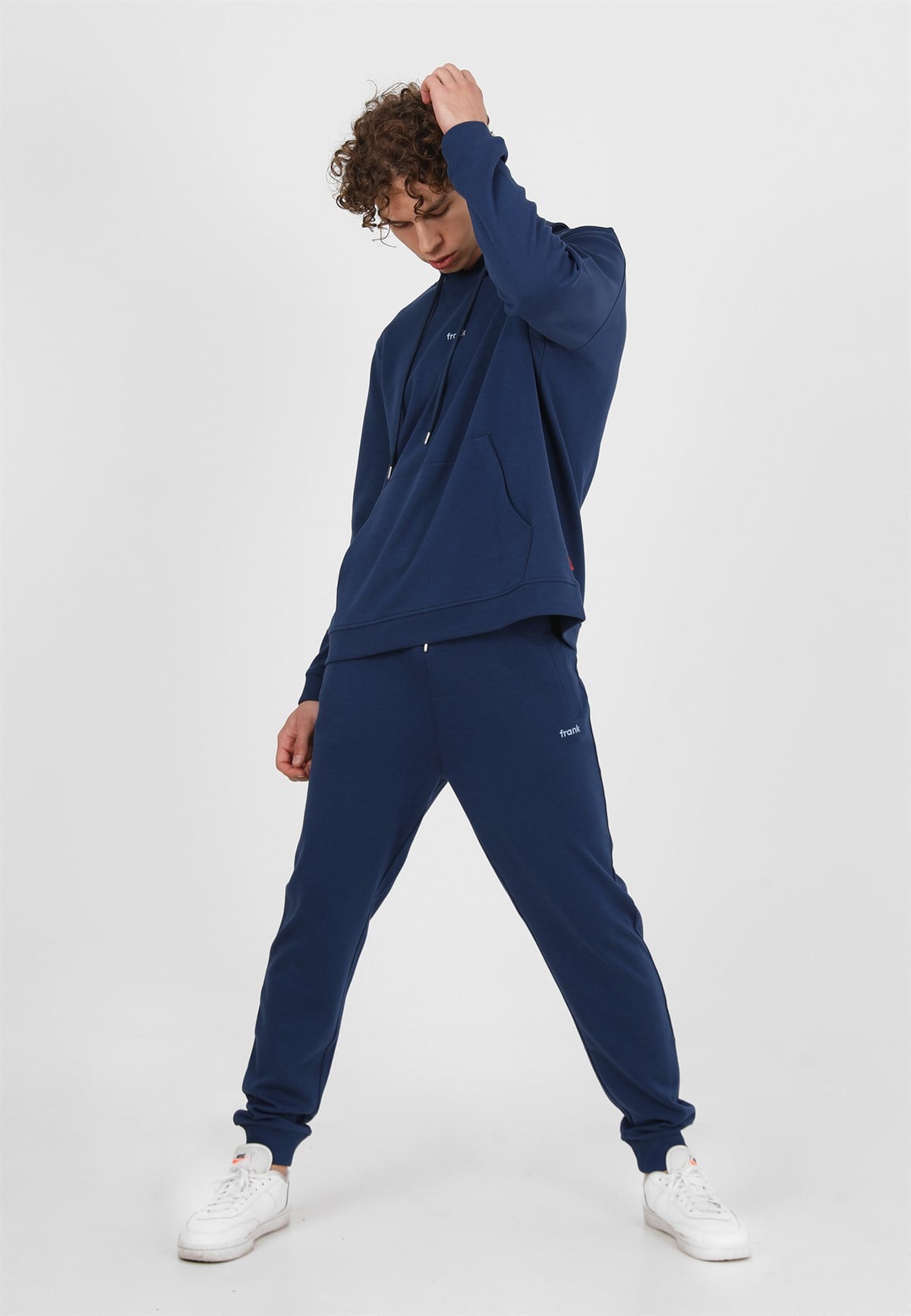 JOHN FRANK BASIC JOGGING SAKS MAVİ