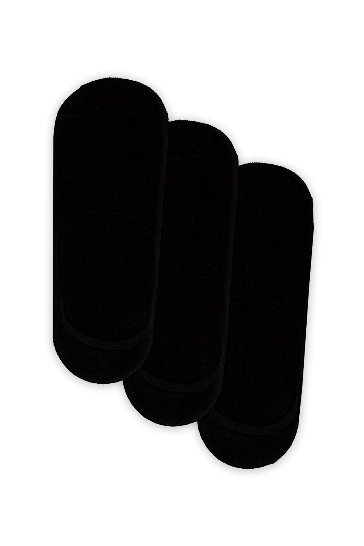 JOHN FRANK ÜÇLÜ NO SHOW ÇORAP SİYAH