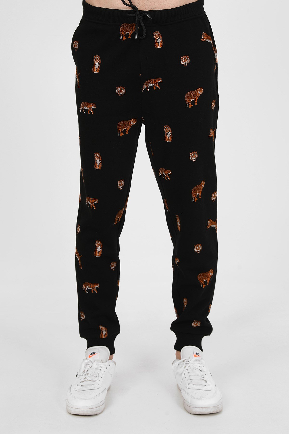 John Frank Tiger Baskılı Jogger