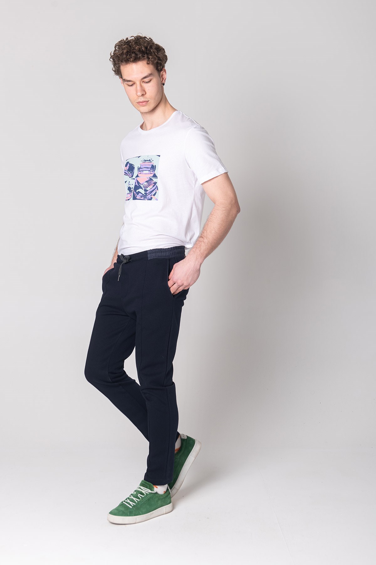 JOHN FRANK TRAVEL JOGGING LACİVERT