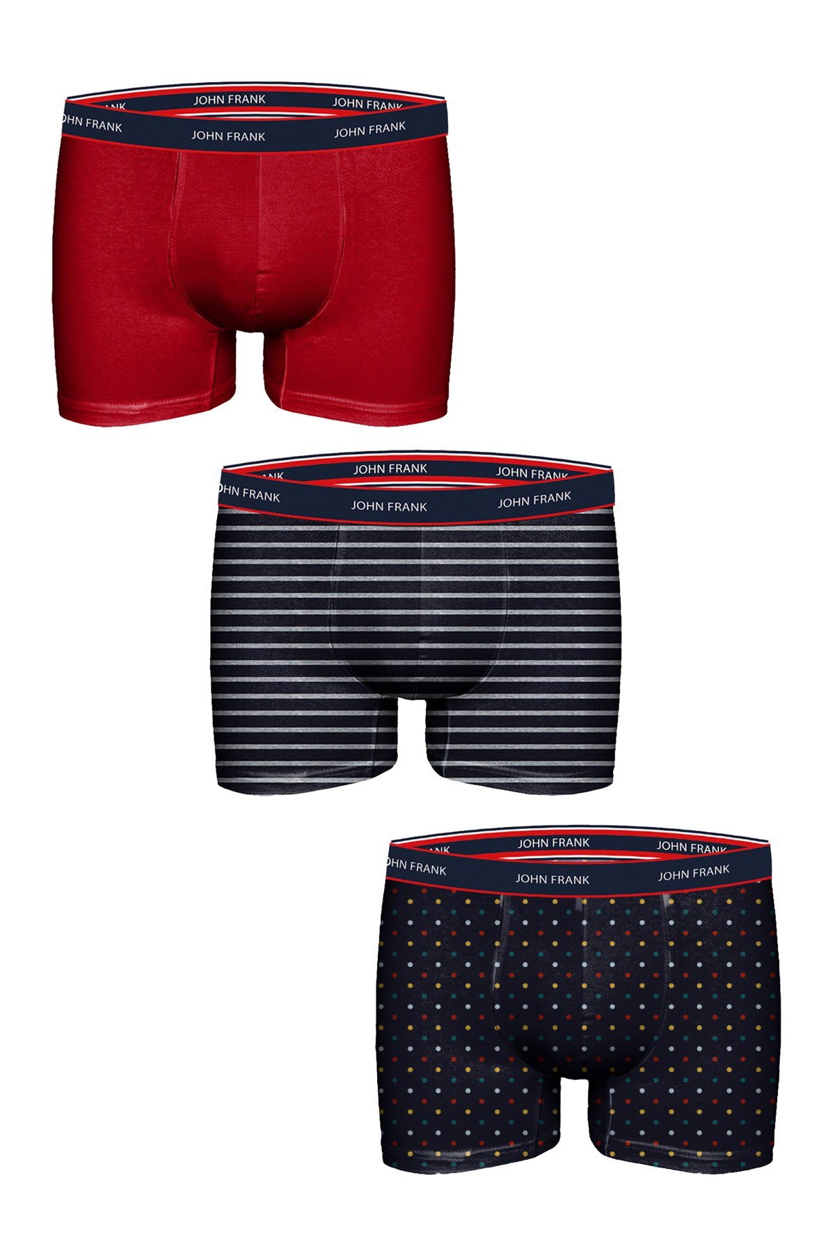 JOHN FRANK ÜÇLÜ NOT SO BASIC BOXER