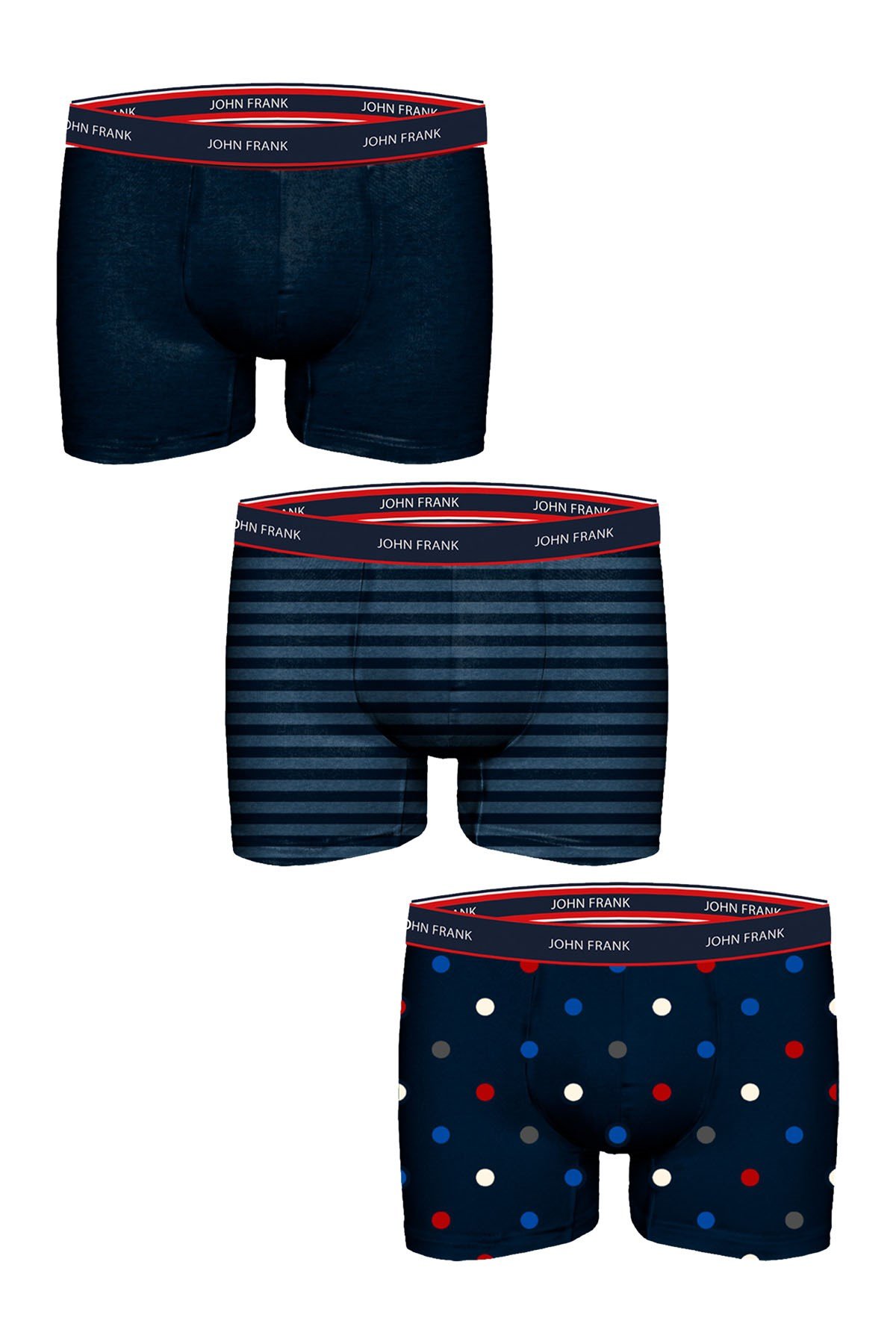 JOHN FRANK ÜÇLÜ NOT SO BASIC BOXER