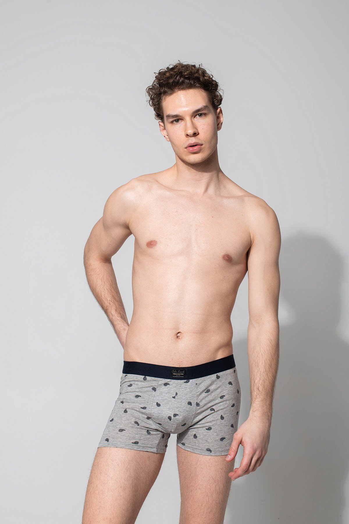 JOHN FRANK URBAN COUTURE BOXER GRİ
