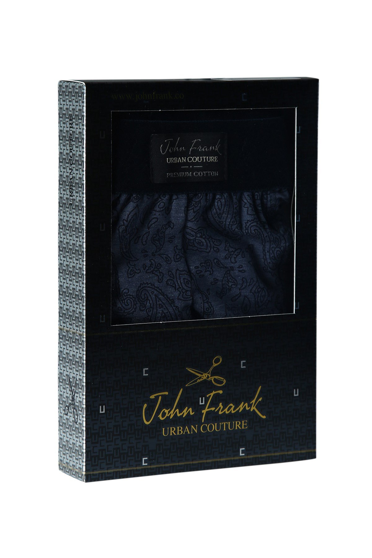 JOHN FRANK URBAN COUTURE BOXER INDIGO