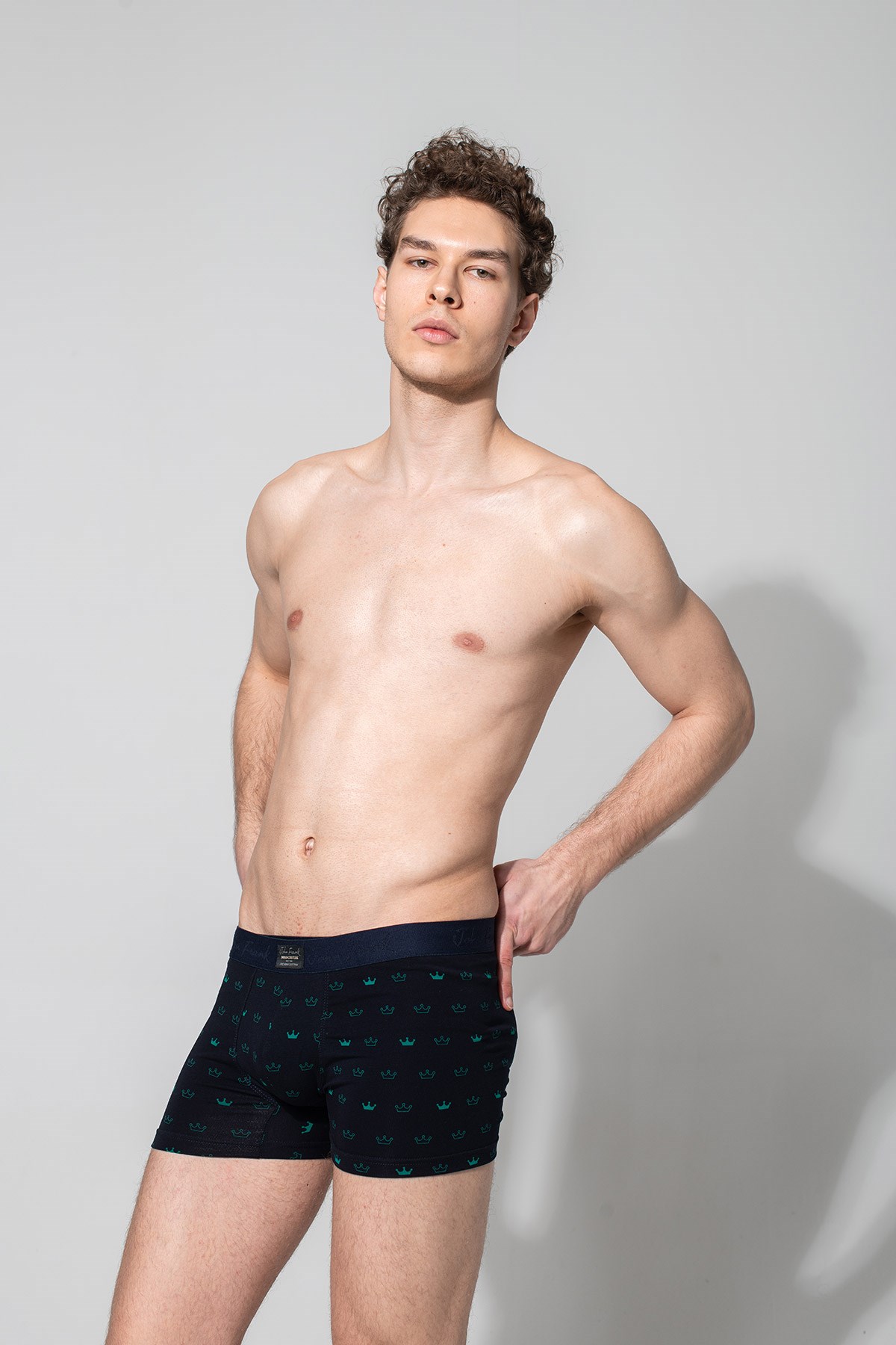 JOHN FRANK URBAN COUTURE BOXER LACİVERT
