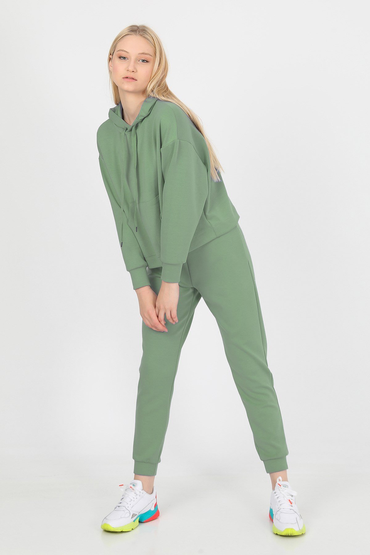 JOHN FRANK WOMAN SPORTS&LOUNGEWEAR COMFY JOGGING AÇIK YEŞİL