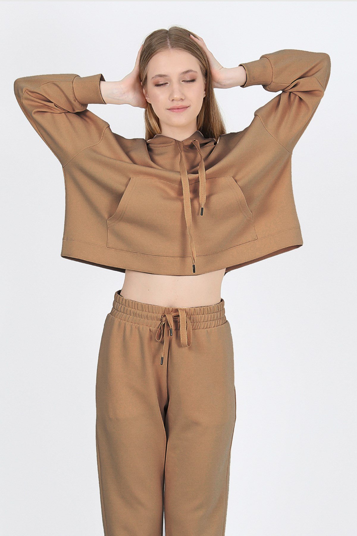 JOHN FRANK WOMAN SPORTS&LOUNGEWEAR COMFY JOGGING BEJ