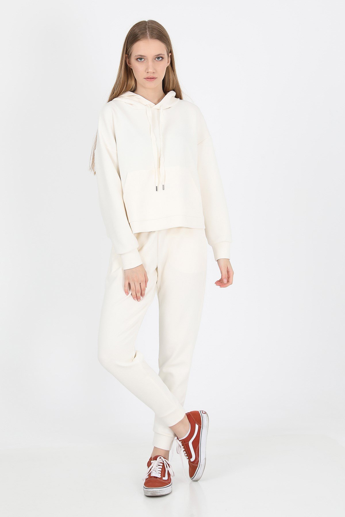 JOHN FRANK WOMAN SPORTS&LOUNGEWEAR JOGGING EKRU