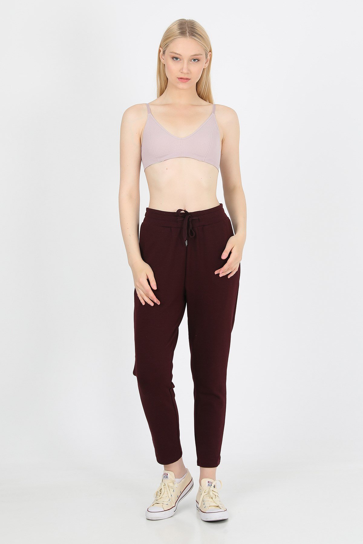 JOHN FRANK WOMAN SPORTS&LOUNGEWEAR JOGGING BORDO
