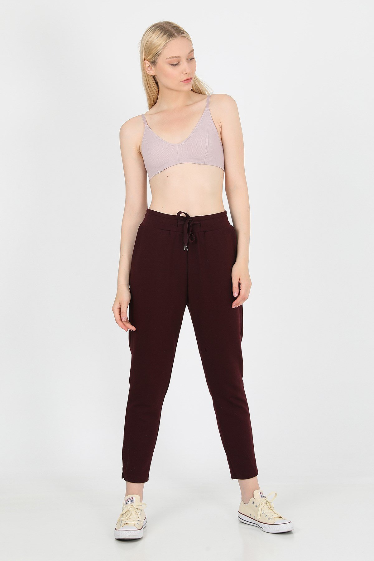 JOHN FRANK WOMAN SPORTS&LOUNGEWEAR JOGGING BORDO