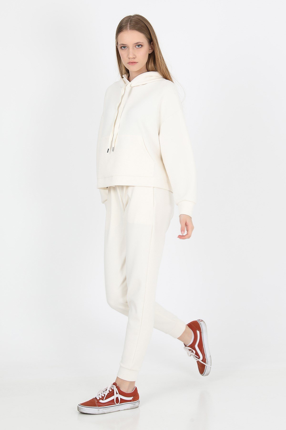 JOHN FRANK WOMAN SPORTS&LOUNGEWEAR JOGGING EKRU