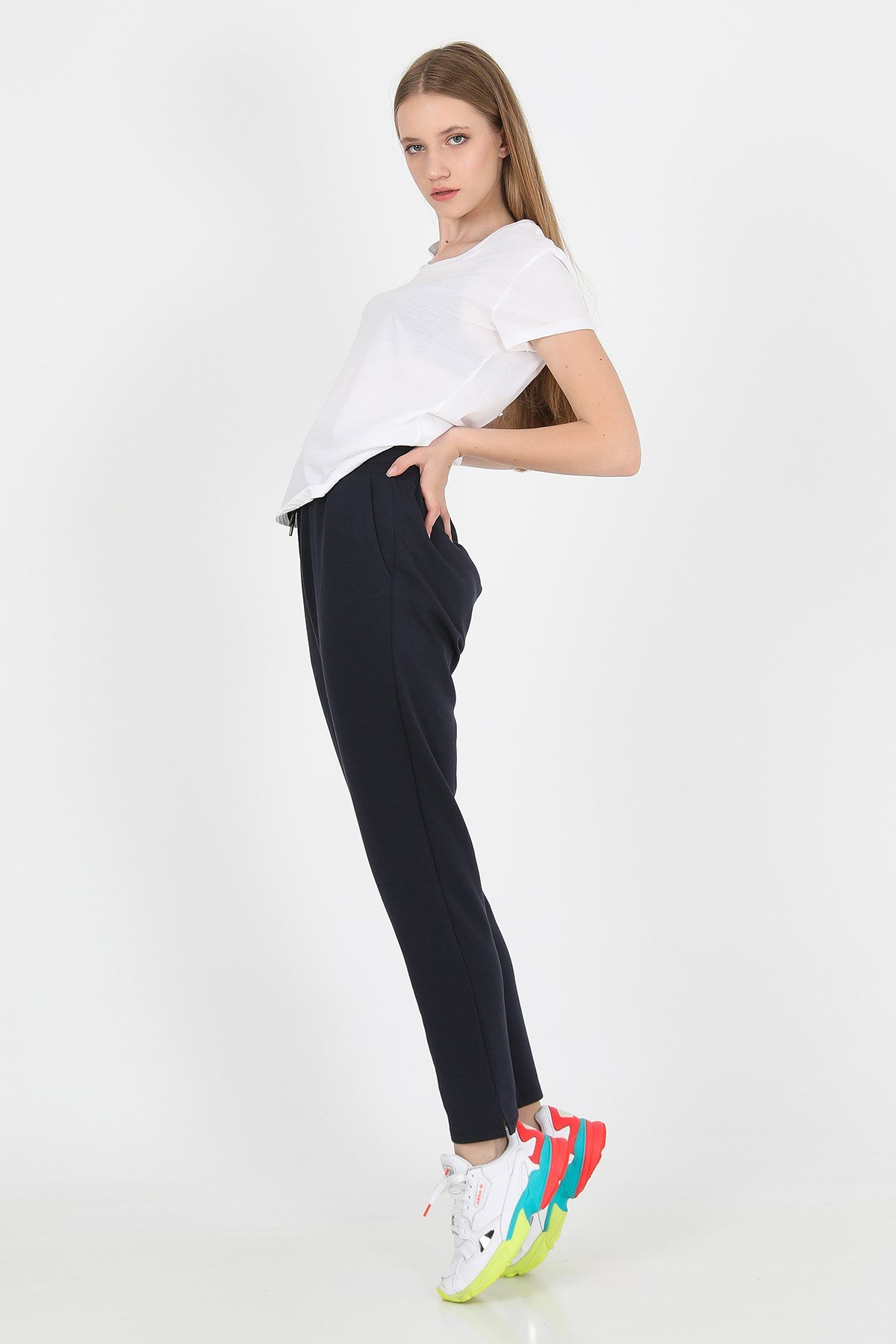 JOHN FRANK WOMAN SPORTS&LOUNGEWEAR JOGGING LACİVERT