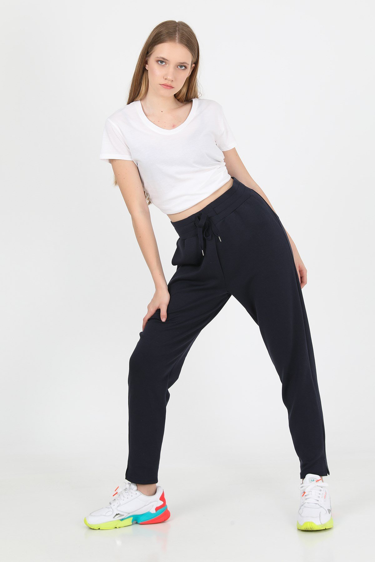 JOHN FRANK WOMAN SPORTS&LOUNGEWEAR JOGGING LACİVERT