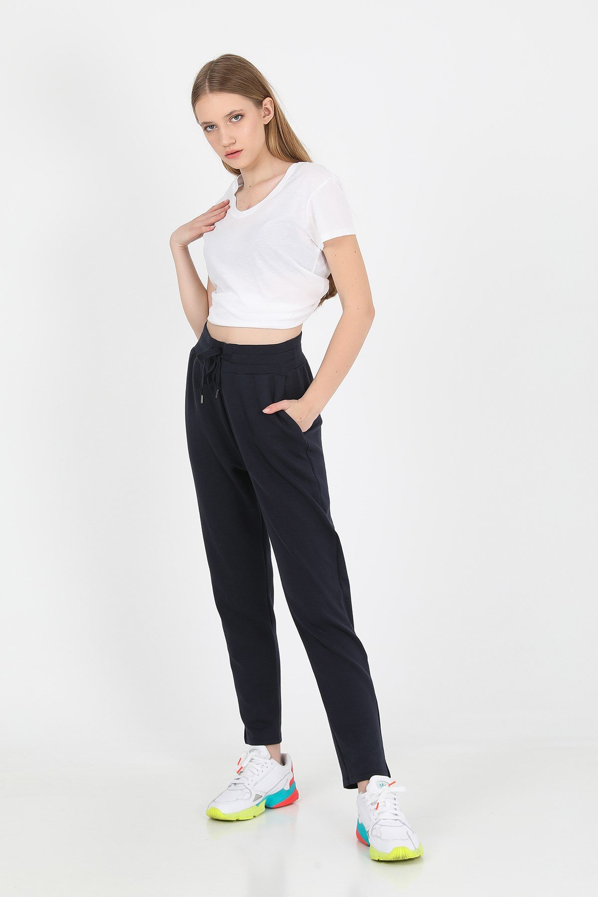 JOHN FRANK WOMAN SPORTS&LOUNGEWEAR JOGGING LACİVERT