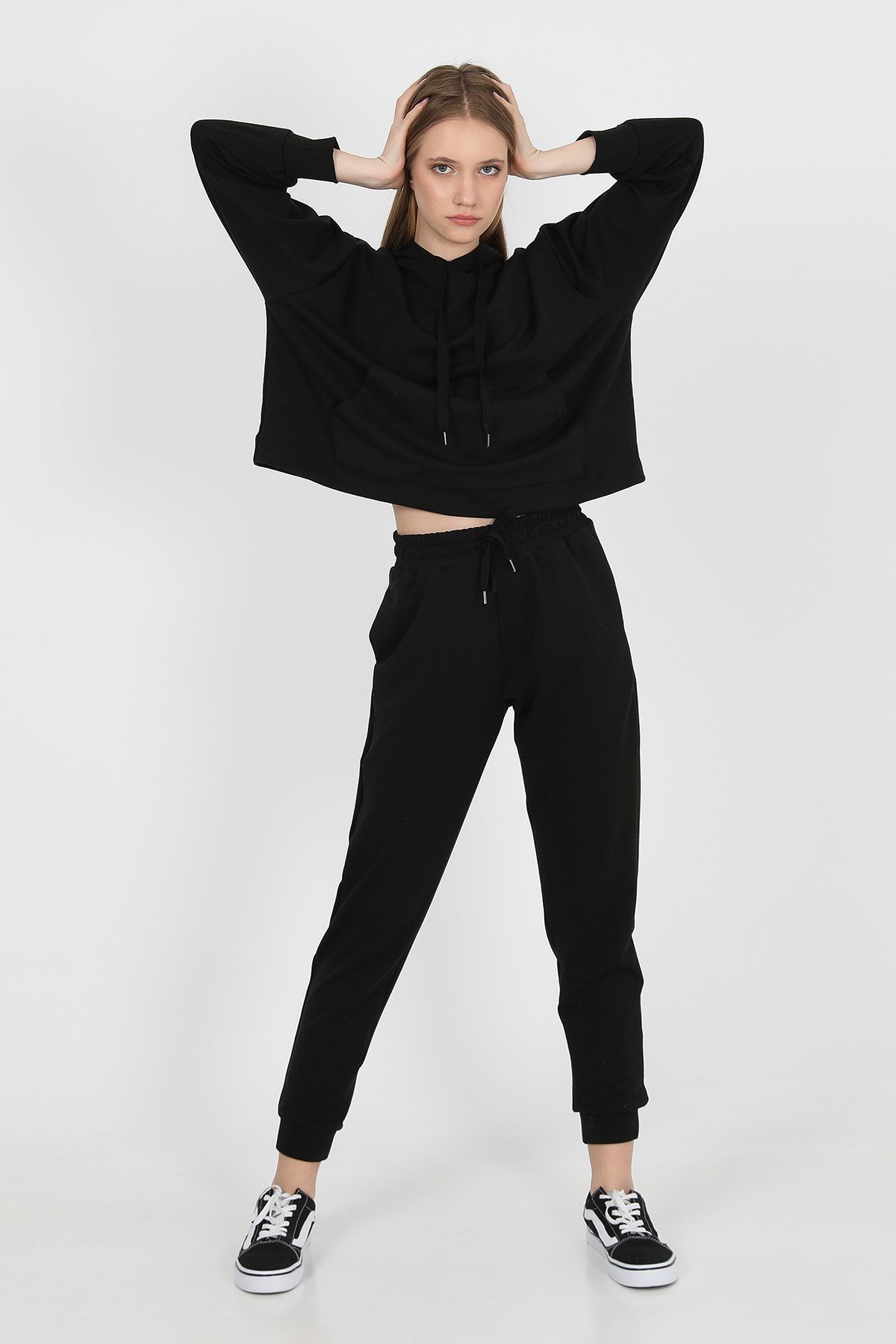 JOHN FRANK WOMAN SPORTS&LOUNGEWEAR JOGGING SİYAH