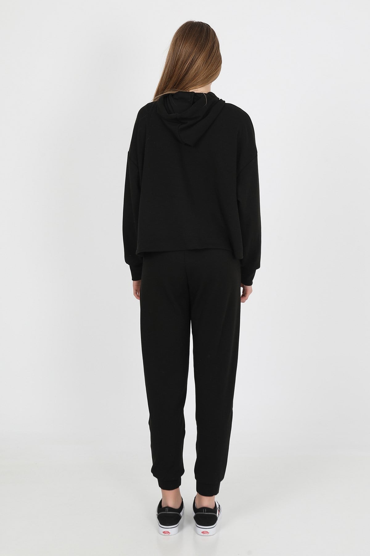 JOHN FRANK WOMAN SPORTS&LOUNGEWEAR SWEATSHIRT SİYAH